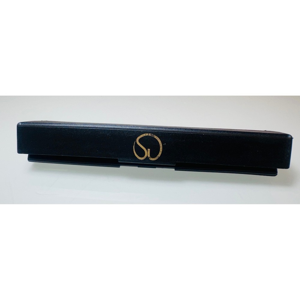 St. John Logo Ballpoint Pen Black with Gold Tone Trim and Original Case